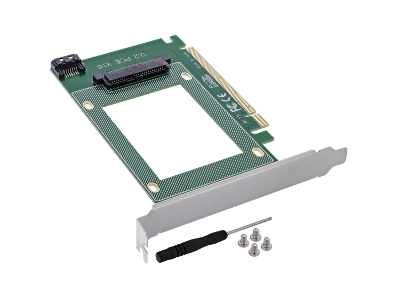 Inline 76619J, Pcie, Sata, U.2, Männlich, Pcie 3.0, Taiwan, Windows 10, Windows 11, Windows 8, Windows 8.1