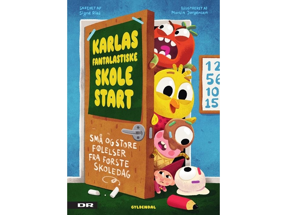 Karlas Fantalastiske Skolestart - Små Og Store Følelser Fra Første Skoledag | Signe Ried