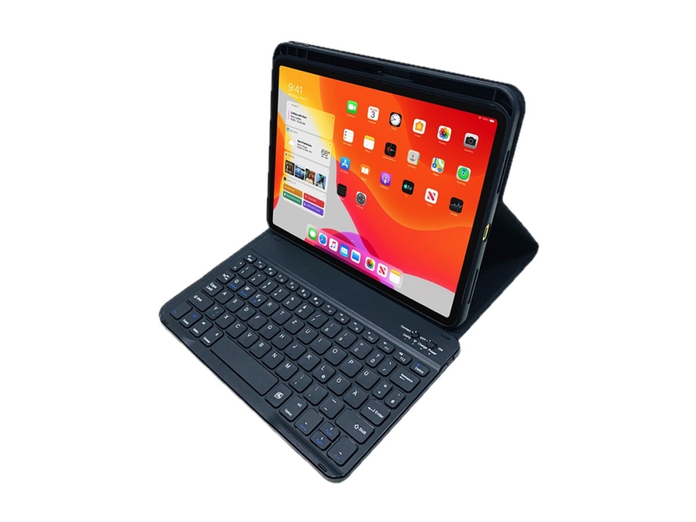 Deqster Slim Combo Keyboard Til Ipad 10,9" (10. Gen.) Aftageligt Bluetooth-Tastatur