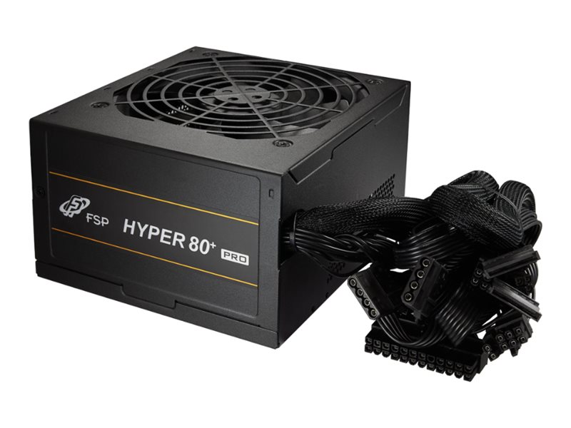 Fsp Hyper 80+ Pro 650W Netzteil Atx Atx3.1 Schwarz, 650 W, 220 - 240 V, 50/60 Hz, 5 A, Aktiv, 100 W
