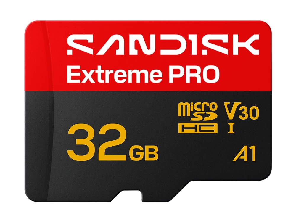 Sandisk Extreme Pro – Flash-Speicherkarte – 32 Gb – A1 / Video Class V30 / Uhs-I U1 – Microsdhc Uhs-I