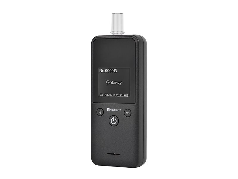 Tracer Clarix Ez-4, Schwarz, Elektrochemischer Platin-Sensor, ‰, 0 - 500%, Lcd, Polen