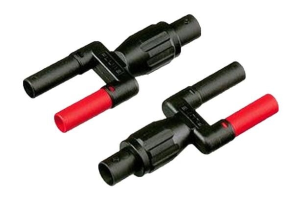 Fluke PM9081, Adapter, Sort, Rød, Fluke, 2 stk billede