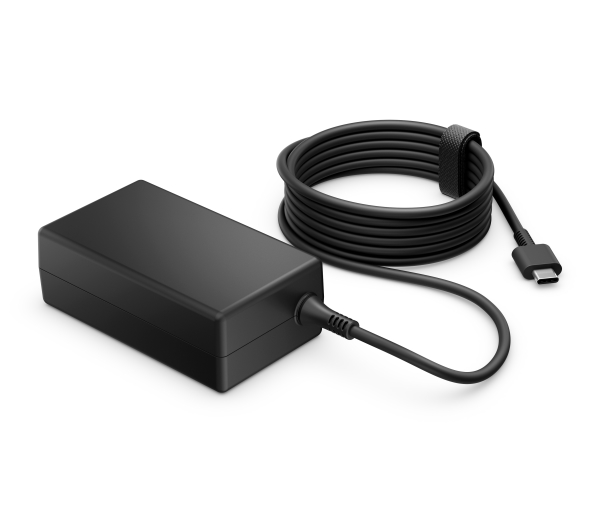 Hp 65 W Gan Usb-C Lc-Strømadapter, Ac-To-Dc, Understøtter Strømforsyning På Op Til 65 W, Forretning, 0 - 35 °C, -20 - 85 °C, 20 - 95%
