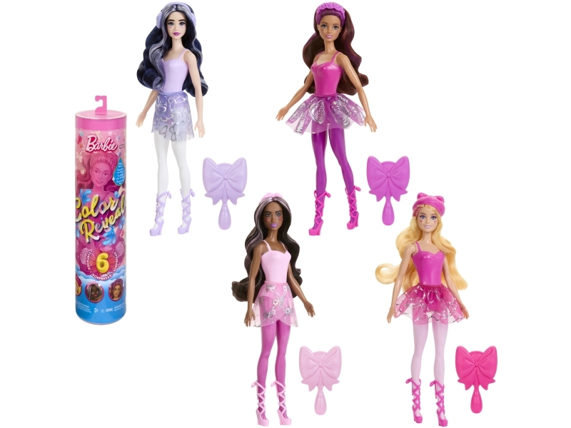 Barbie Color Reveal Doll Assortment, Mode Dukke, Pige, 3 År, 325 Mm, Forskellige Farver