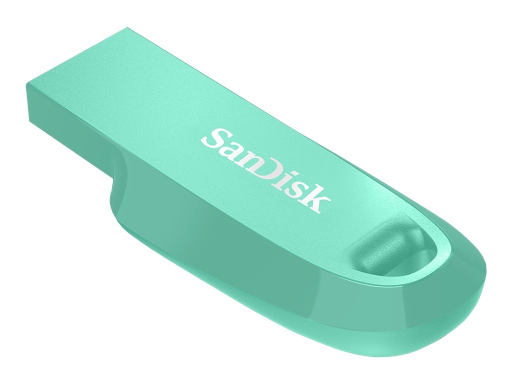 SanDisk Ultra Curve - USB flashdrive - 32 GB - USB 3.2 Gen 1 - grøn