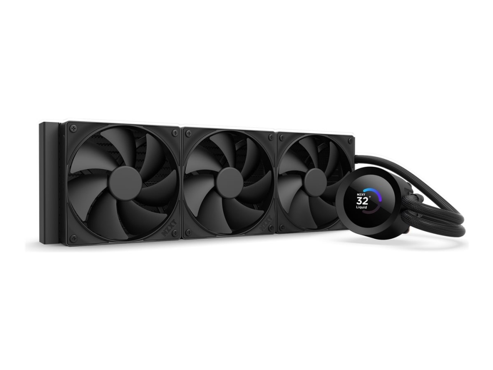 Nzxt Kraken Plus 360, All-In-One-Flüssigkeitskühler, 12 Cm, Schwarz
