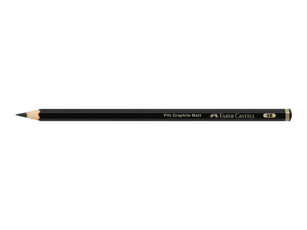 Faber-Castell Pitt Graphite Matt - Blyant - Grafit - 4B