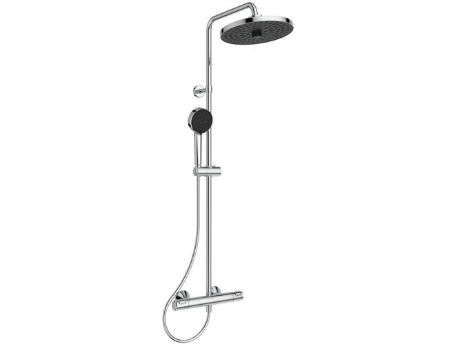 Ideal Standard Ceratherm T25+ brusesystem - Ø260mm hovedbruser - Ø100mm multifunktion håndbruser - inklusiv forskruninger &rosetter