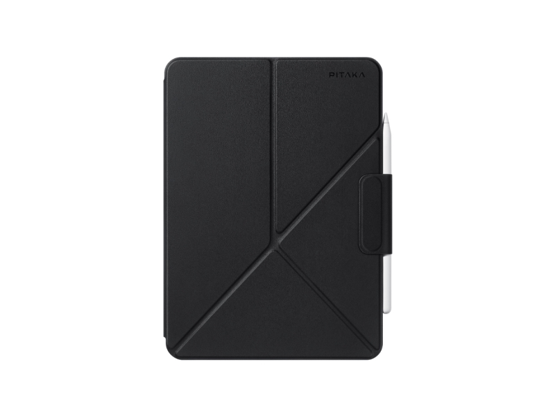 Tasche Pitaka Magez 2 Für Apple Ipad Pro 12.9" (2021-2022) Ipad Air 13" (2024-2025) Schwarz