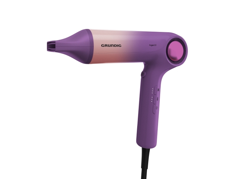 Grundig Hd 9480, Dc, Lyserød, Lilla, 1,8 M, Slider, 1600 W, 1350 W