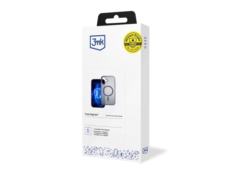 3Mk Frosty Mag Apple Iphone 16 Plus Handyhülle Lila