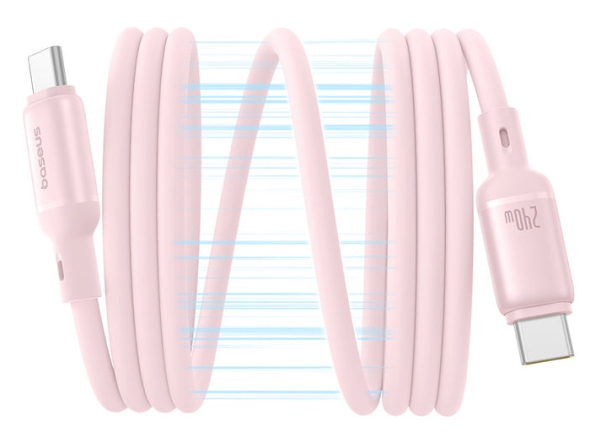 Usb-C Auf Usb-C Kabel Baseus Picogo, 240W, 1M, Rosa P10376800411-00