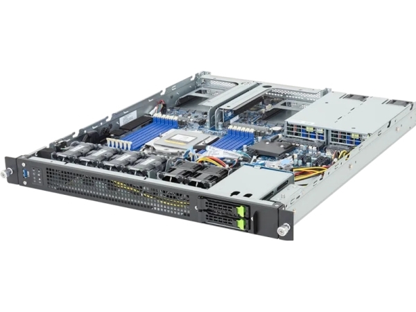 Gigabyte E163-Z34-Aah1, Amd Soc, Socket Sp5, Amd Epyc 9004, Amd Epyc 9005, Ddr5-Sdram, Dodeka-Kanal, 2.5,M.2