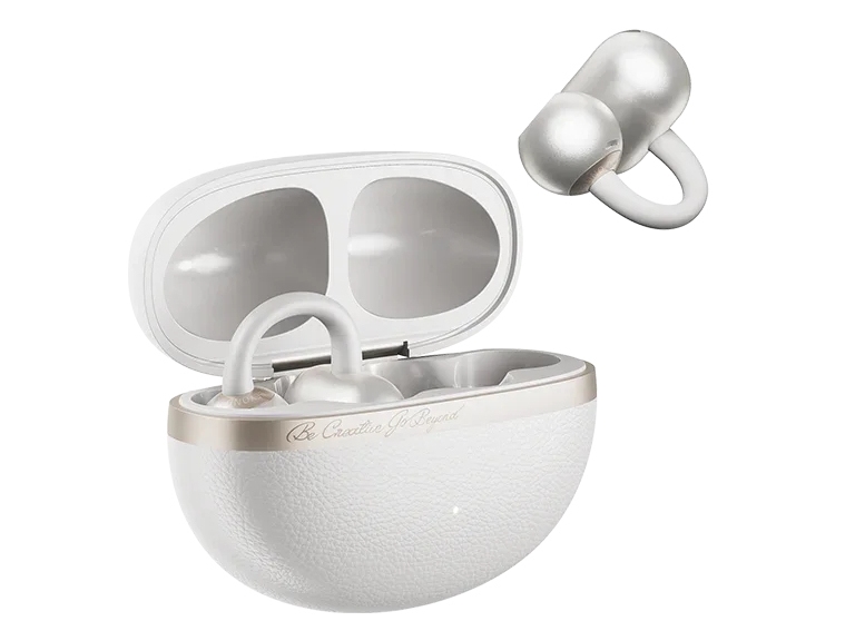 Qcy Crossky C50, Trådløs, Opkald/Musik, Headset, Hvid