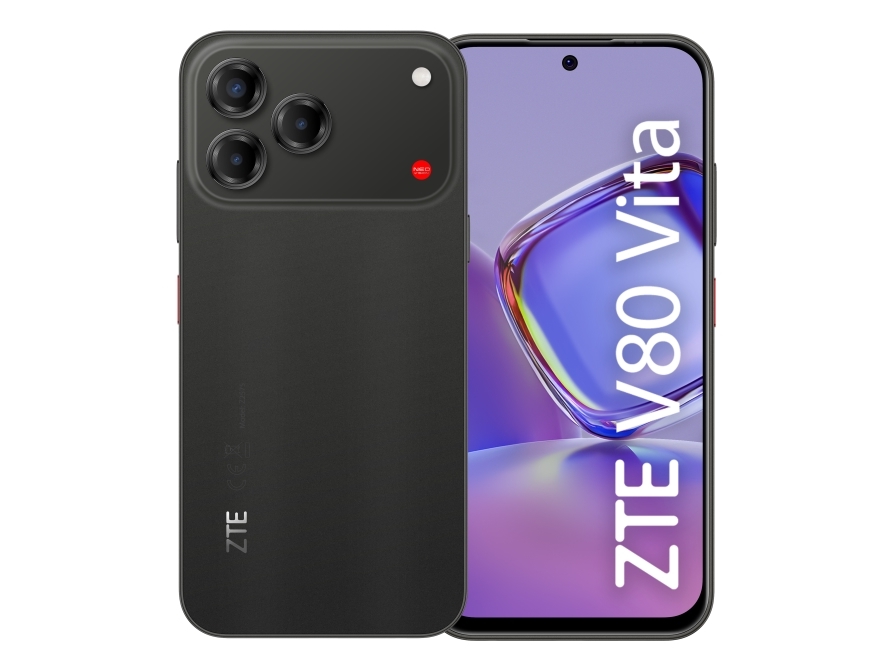 Zte V80vita256blk, 17,1 Cm (6.75"), 4 Gb, 256 Gb, 50 Mp, Android 16.0, Sort
