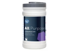 Håndrens Serviet Plum All-Purpose Wipes 20X25cm 100 Stk Med Glycerin/Parfume,100 Stk/Ds - (100 Stk.)