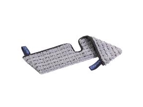 Moppe, Vileda Swep Single R-Microplus Pro, Grå, Polyester/Pp, 50 Cm, Lommer