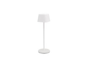 Securit Led Bordlampe Georgina, Inkl. Lynkoblings-Ladekabel, Hvid