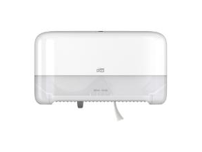 Toilettenpapier-Spender Tork T7 Mid-Size Ohne Halterung Weiß Für 2 Rollen