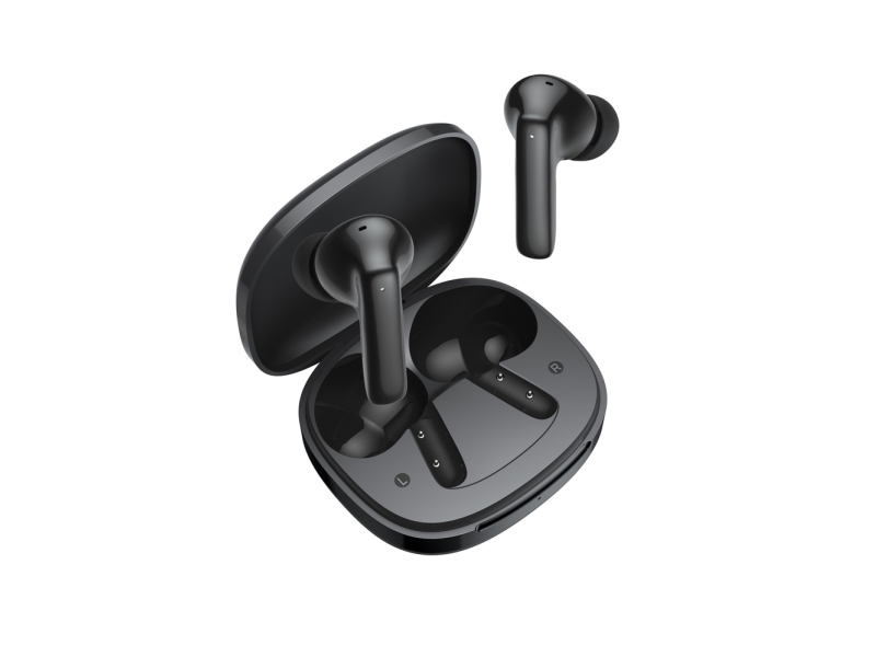 Qcy T13 Pro Trådløse In-Ear Hovedtelefoner Anc Støjreduktion - Sort