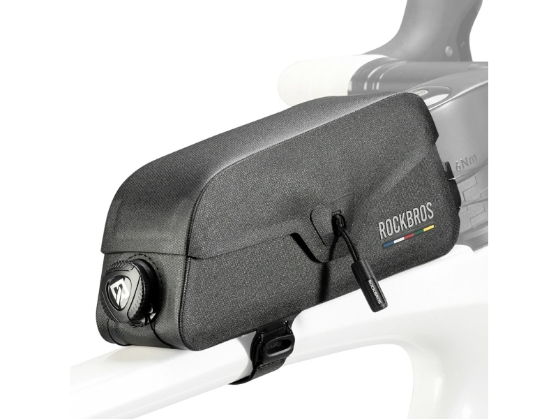 Rockbros Cykeltaske Rockbros As-134 Road To Sky Vandtæt Til Stel 0,6 L - Sort