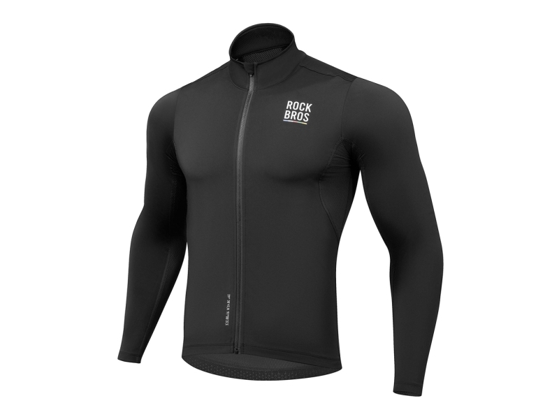 Radjacke Rockbros Tlwt001 Road To Sky Winddicht, Warm Gefüttert Größe S (Schwarz)