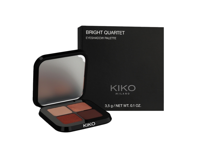 Kiko Milano Bright Quartet Lidschattenpalette 03 Burgundy Variations 3,5 G