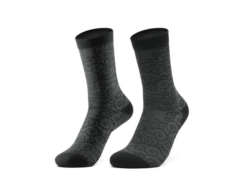 Rad-Socken Rockbros 490025001 Road To Sky 36-38 Cm - Schwarz