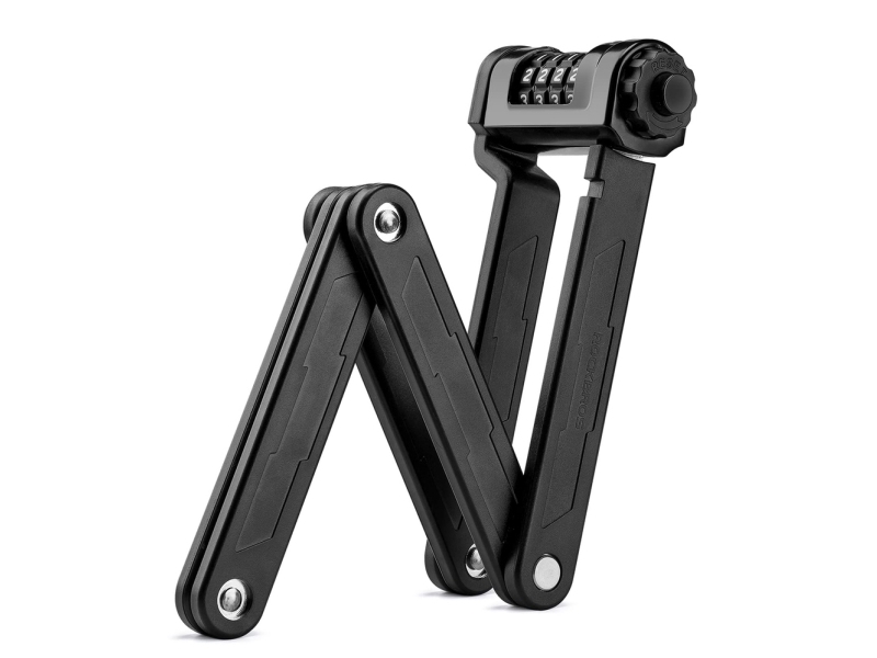 Rockbros Cykellås Rockbros Lfcxr0085 Med Kode - Sort