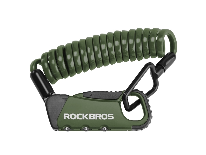 Rockbros Cykellås Rockbros Rbk6n Med Kode - Grøn