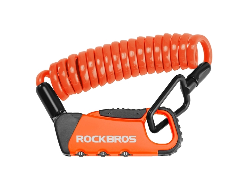 Rockbros Cykellås Rbk6n Med Kode - Orange