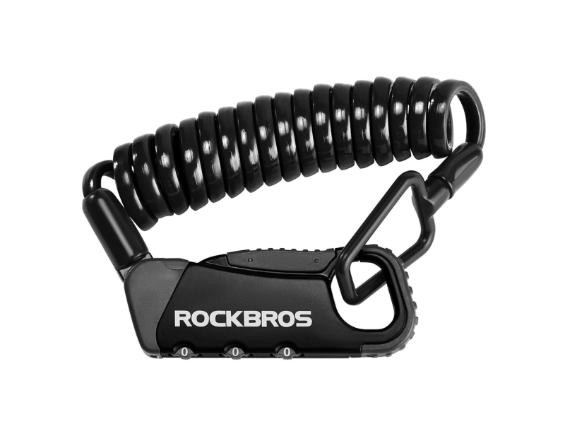 Rockbros Cykellås Rbk6n Med Kode - Sort