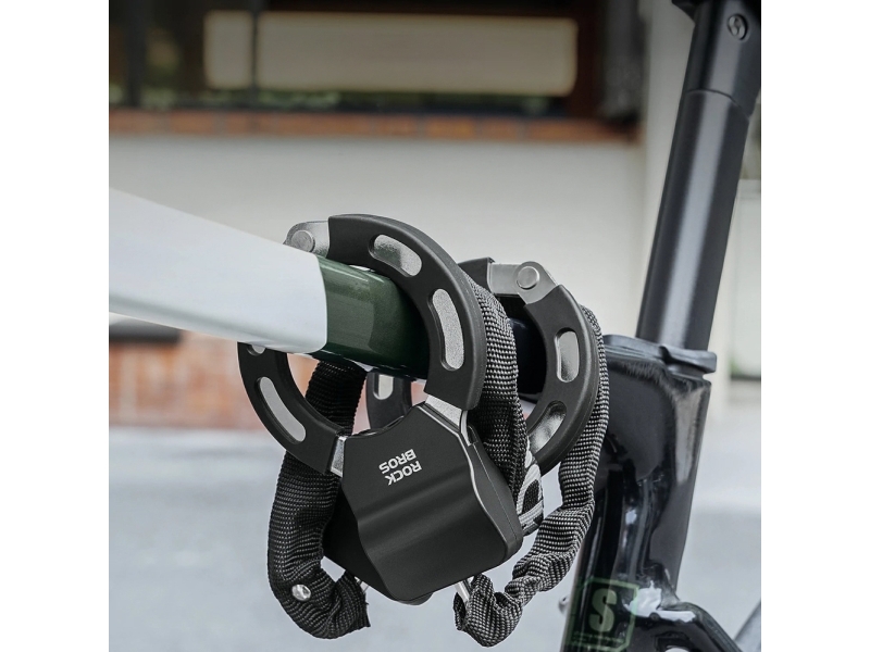 RockBros kædelås 85922 til scooter og cykel - sort
