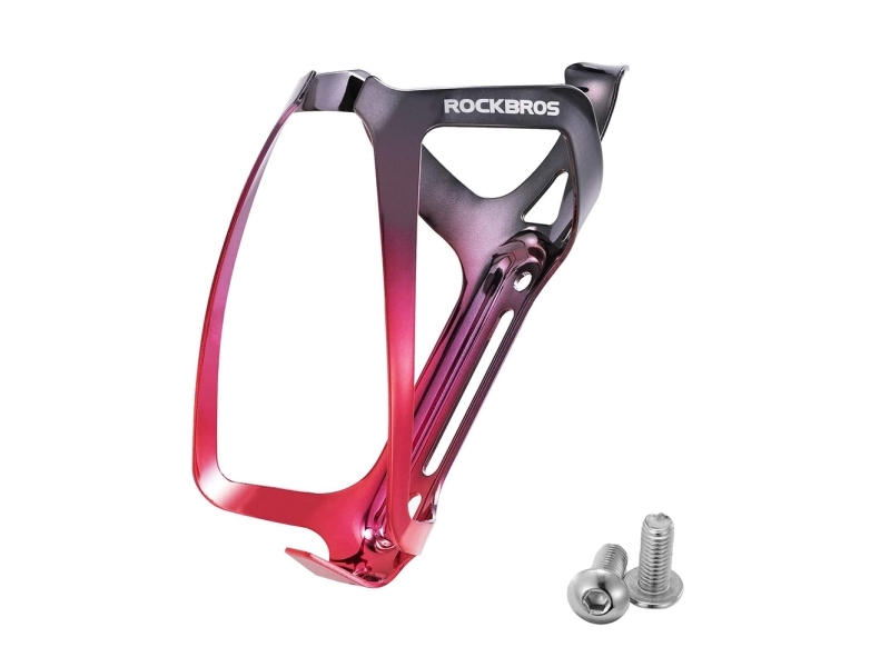 Rockbros Flaschenhalter Rkl02 Aluminium - Schwarz/Rot