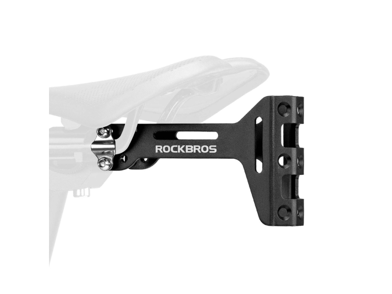 Rockbros Adapter Til Drikkeflaskeholder 31210003001 Til Sadel - Aluminium - Sort