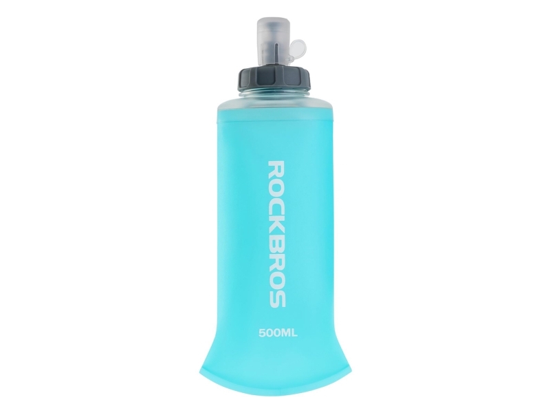 Rockbros Soft Flask Trinkflasche Rockbros 35210027001 Soft Flask Für Laufen 500 Ml - Hellblau
