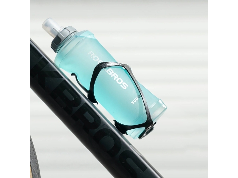 RockBros blød drikkedunk 350017002 soft flask til løb 500 ml - lyseblå