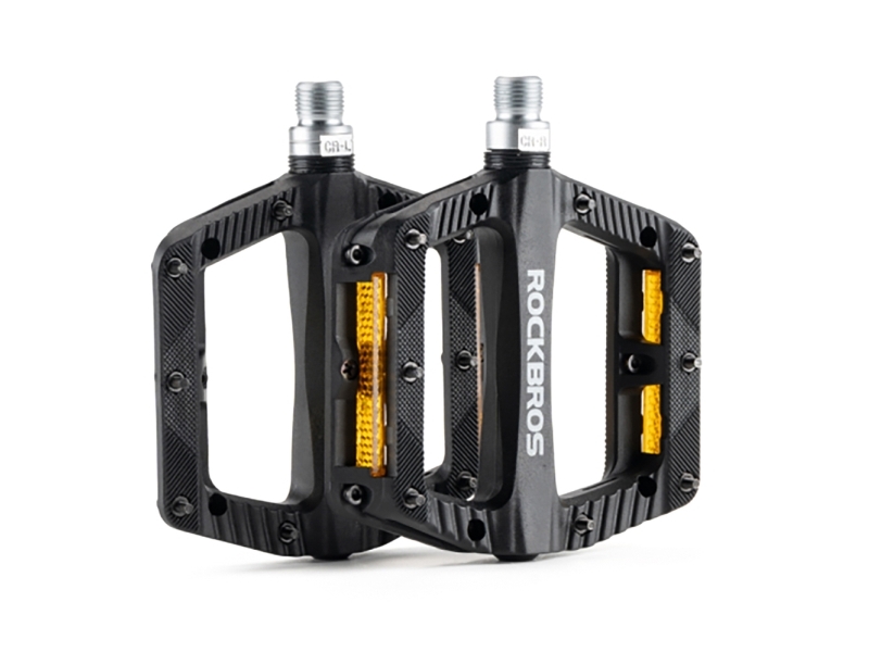 Rockbros Pedaler Rockbros Bp2501 Reflekser Nylon - Sort