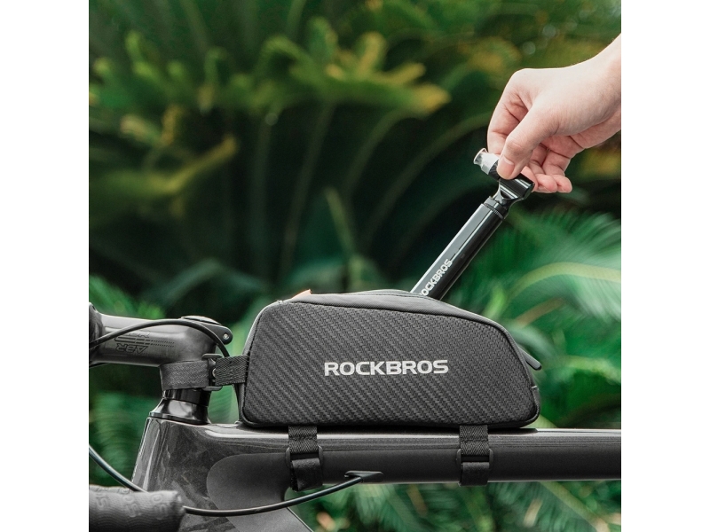 Rockbros Werkzeugset Rockbros Jg-Pb-11 Mit Pumpe Und Multitool: Flickzeug, Reifenheber - Schwarz