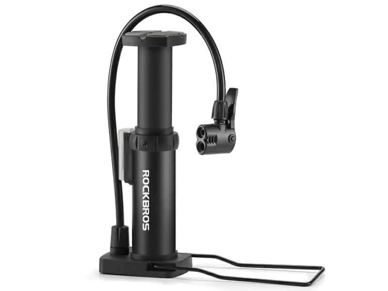 Rockbros Fahrradpumpe Rockbros 4522L Fuß Ultraleicht - Schwarz