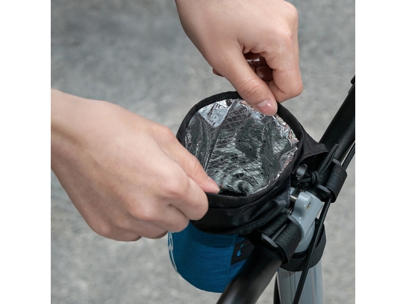 Rockbros Cykelstaske Til Flaske Rockbros G004 Flash Journey 1 L – Blå