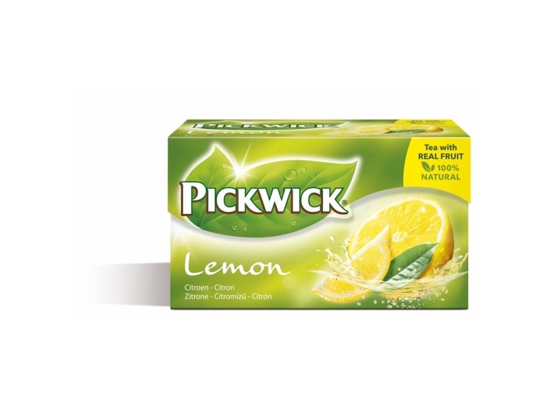 Te Pickwick Citron/Lemon 20 breve,12 pk x 20 brv/krt