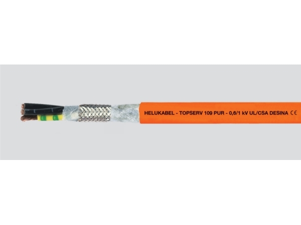 Helukabel 78949, Lavspændingskabel, Orange, Polyvinylchlorid (Pvc), Cooper, 2.5 Mm², 187 Kg/Km