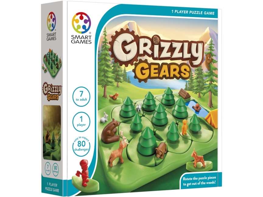 SmartGames Grizzly Gears, Spil - 7+år