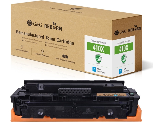 G&G Gg-Ph411xqnefc, 5000 Seiten, Cyan, 1 Stück(E)