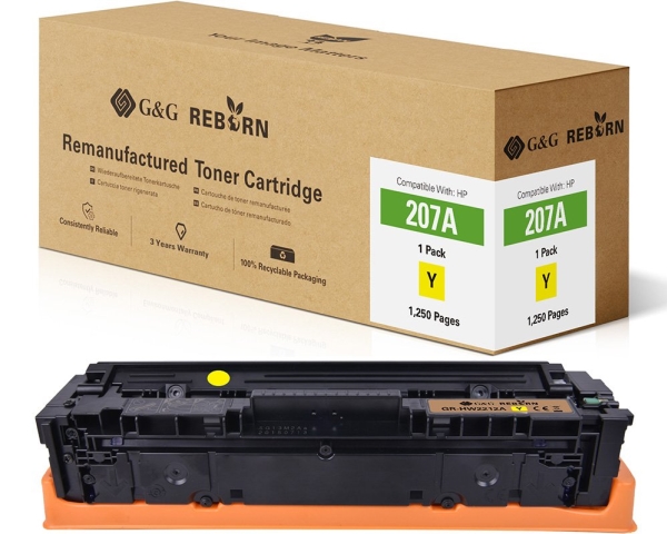 G&G Gr-Hw2212a, 1250 Sider, Gul, 1 Stk