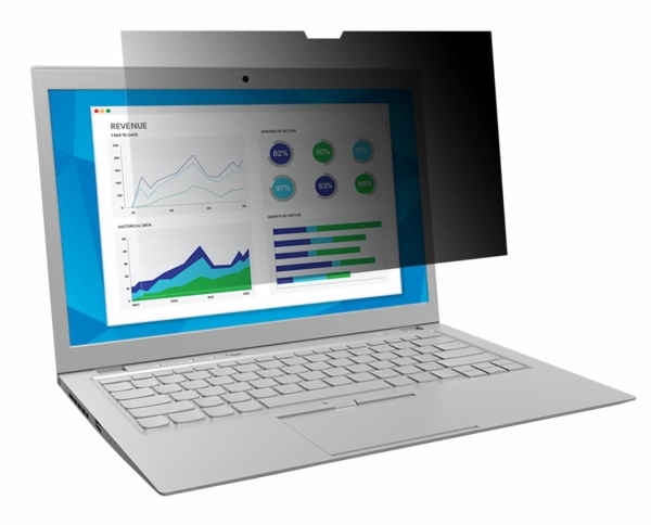 3M 7100319567, 35,6 Cm (14"), 16:9, Laptop, Rammeløst Display Privatlivsfilter, Blank/Mat, Privatliv, Anti-Fingerprint, Refleksfri, Anti-Blue