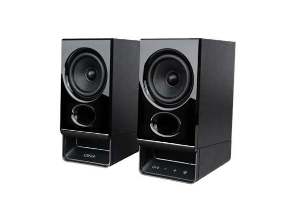 Edifier Usb-Drevne Højttalere | R20bt | 2,5 W + 2,5 W | Bluetooth | Trådløs Forbindelse | Sort