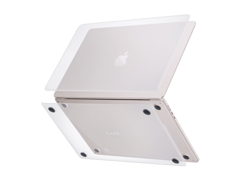 Care By Panzerglass - Notebook-Skaletui - 15" - Gennemsigtig